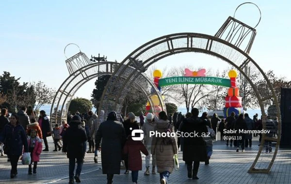 Bakıda 2023-cü ilin ilk günündən FOTOREPORTAJ