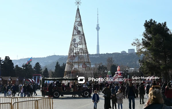 Первый день 2023 года в Баку - ФОТОРЕПОРТАЖ
