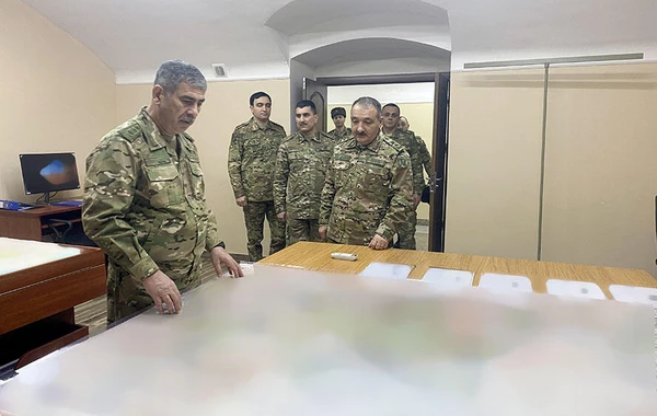 Zakir Həsənov Quru Qoşunlarında olaraq müvafiq göstərişlər verib - FOTO