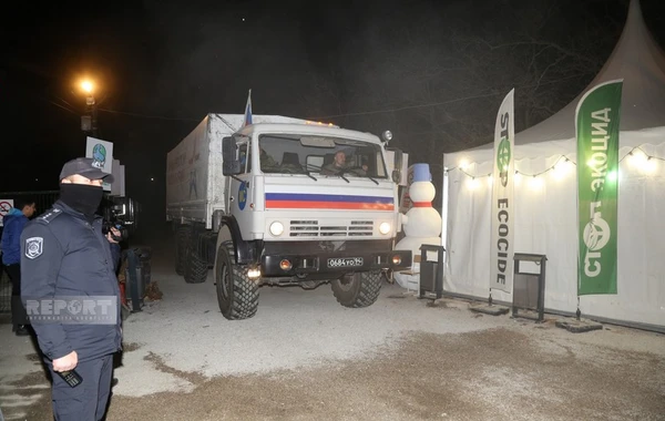 На дороге Ханкенди-Лачын созданы условия для проезда автомобилей миротворцев