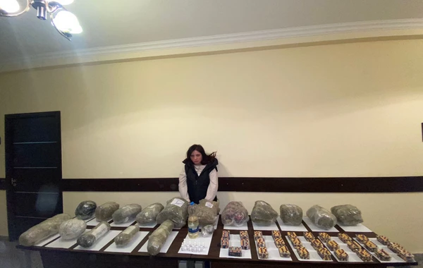 İrandan Azərbaycana narkotik keçirilməsinin qarşısı alınıb: PUA qaldırılıb - FOTO