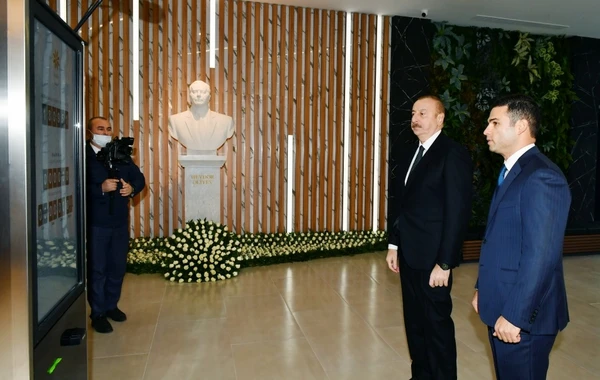 Prezident İlham Əliyev “Bakı KOB evi”nin açılışında iştirak edib - FOTO