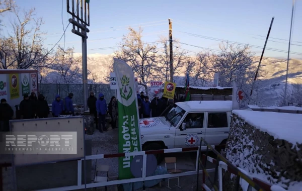 Автомобили МККК беспрепятственно проехали из Ханкенди в Лачын - ОБНОВЛЕНО + ФОТО