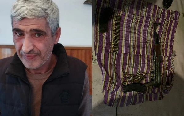 Yaşadıqları evlərdə “Kalaşnikov” avtomatı və narkotik gizlədən şəxslər tutulub - FOTO