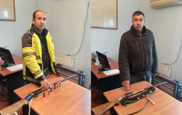 Yaşadıqları evlərdə “Kalaşnikov” avtomatı və narkotik gizlədən şəxslər tutulub - FOTO
