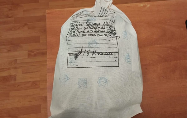 İmişli sakinindən 3 kiloqramdan artıq narkotik götürülüb - FOTO