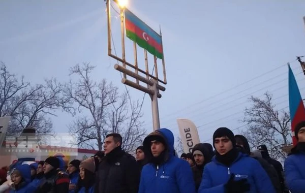 Сегодня по дороге Ханкенди - Лачын проехали 18 автомобилей миротворцев - ОБНОВЛЕНО + ФОТО