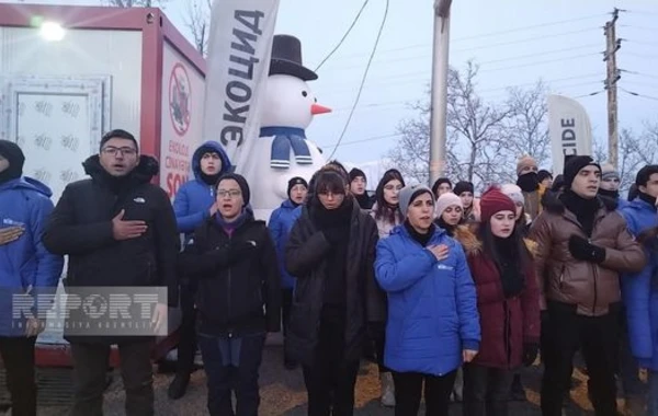 Сегодня по дороге Ханкенди - Лачын проехали 18 автомобилей миротворцев - ОБНОВЛЕНО + ФОТО