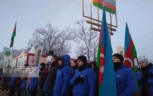 Сегодня по дороге Ханкенди - Лачын проехали 18 автомобилей миротворцев - ОБНОВЛЕНО + ФОТО
