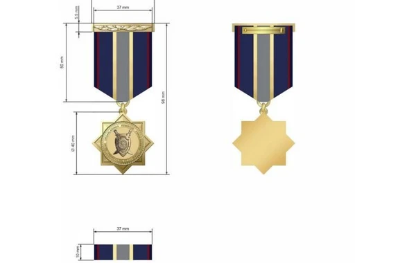 “Daxili işlər orqanlarında xidmətdə fərqlənməyə görə” medalı təsis olunub - FOTO