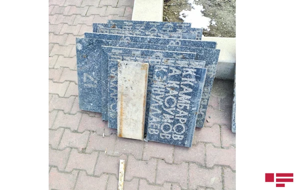 Naxçıvanda inşa edilən bu abidə sökülüb - FOTO