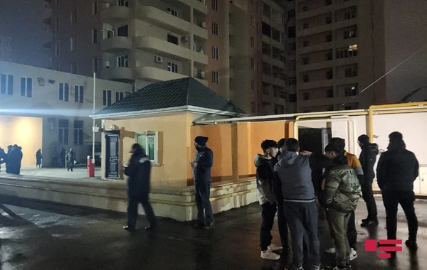 Xırdalanda binanın transformatoru yandı, sakinlər təxliyə edildi - FOTO