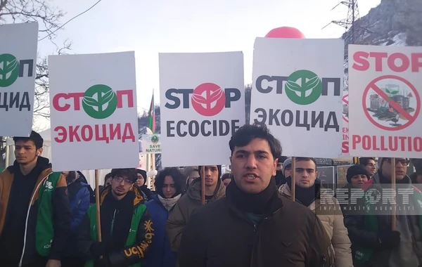 Акция протеста на дороге Ханкенди-Лачын продолжается уже 36-й день - ФОТО