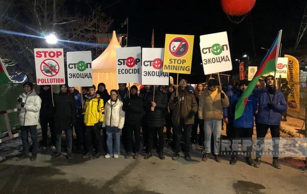Xankəndi-Laçın yolunda aksiyanın 36-cı günündə də etirazçılar birlik nümayiş etdirirlər - FOTO