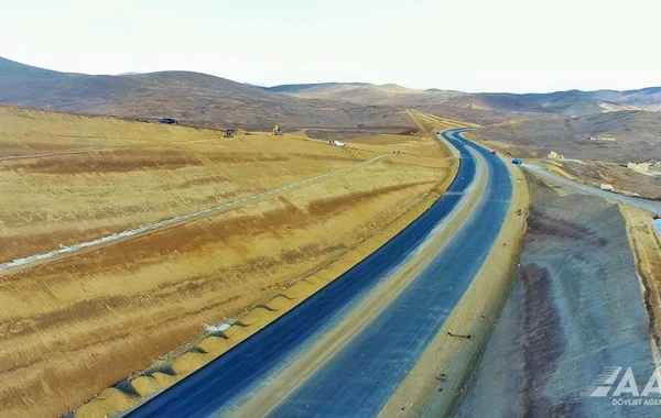Füzuli-Hadrut avtomobil yolunun tikintisi yekunlaşır - FOTO