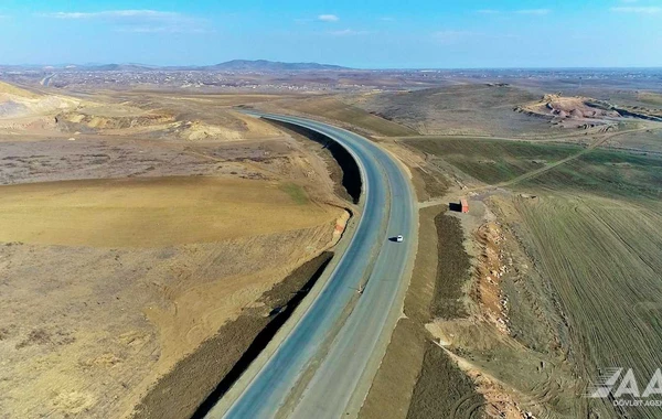 Füzuli-Hadrut avtomobil yolunun tikintisi yekunlaşır - FOTO