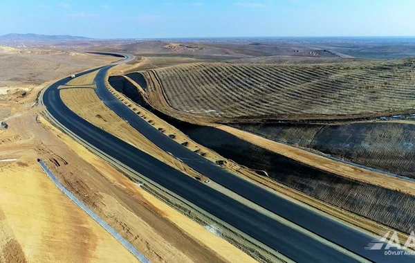 Füzuli-Hadrut avtomobil yolunun tikintisi yekunlaşır - FOTO