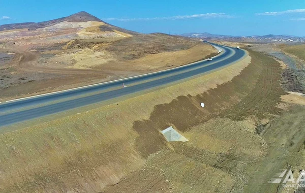Füzuli-Hadrut avtomobil yolunun tikintisi yekunlaşır - FOTO