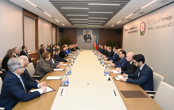 Ceyhun Bayramov İsrail XİN-in siyasi direktoru ilə görüşüb - FOTO
