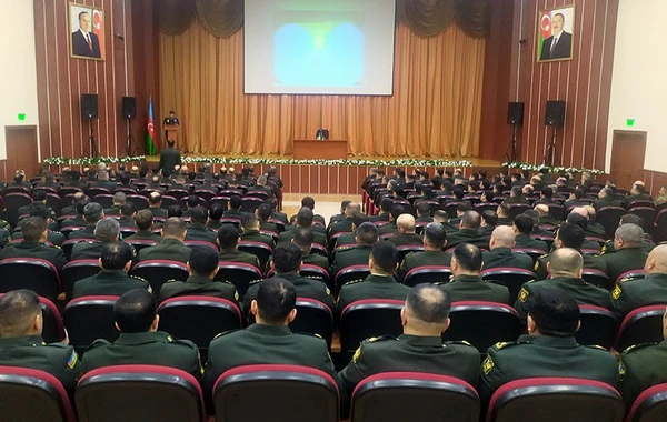 Azərbaycan Ordusunun kadr işləri üzrə heyətinin təlim-metodiki toplanışı keçirilir - FOTO