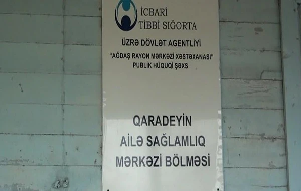 Ağdaşda xəstələrin həyatı üçün təhlükə saçan tibb məntəqəsi - FOTO