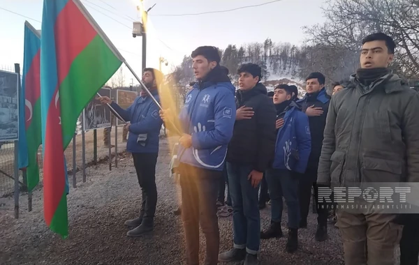 Bu gün Xankəndidən Laçına sülhməramlıların 35 avtomobili maneəsiz keçib - FOTO - YENİLƏNİB