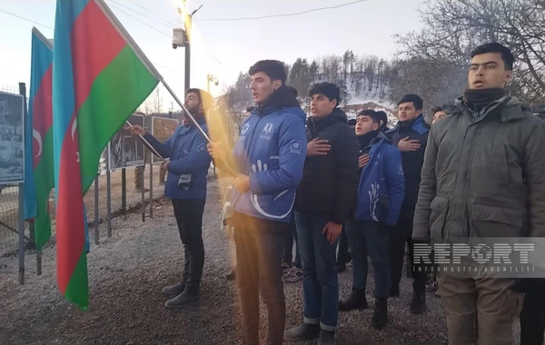 Акция протеста на дороге Ханкенди-Лачын продолжается уже 39 дней - ФОТО