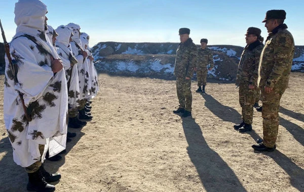 Проверена боеготовность воинских частей в Кельбаджаре и Лачыне - ФОТО