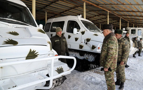 Проверена боеготовность воинских частей в Кельбаджаре и Лачыне - ФОТО