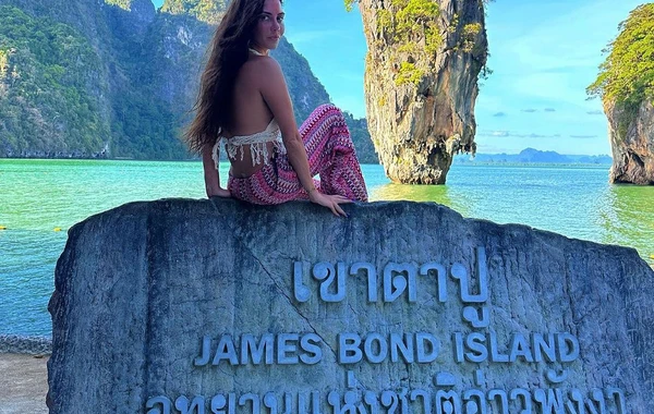 Ayselin Phuket istirahətindən GÖRÜNTÜLƏR - FOTO