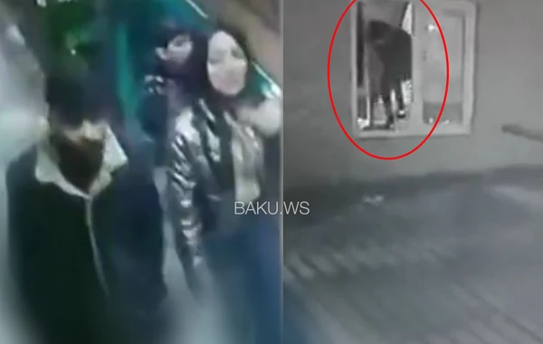 Bakıda restoranda yeyib-içən ailə hesabı ödəmədən ağlasığmaz yolla oradan qaçdı - ANBAAN VİDEO