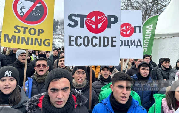Xankəndi-Laçın yolunda aksiya davam edir, etirazçıların tələbləri dəyişməz olaraq qalır - FOTO/VİDEO