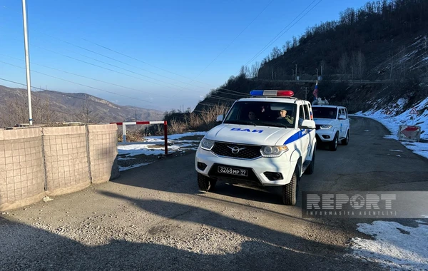 Сегодня по дороге Ханкенди - Лачын беспрепятственно проехали 44 автомобиля миротворцев - ОБНОВЛЕНО + ФОТО