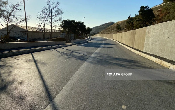 Bakıda bir neçə ay öncə təmirə bağlanan yol açıldı - FOTO