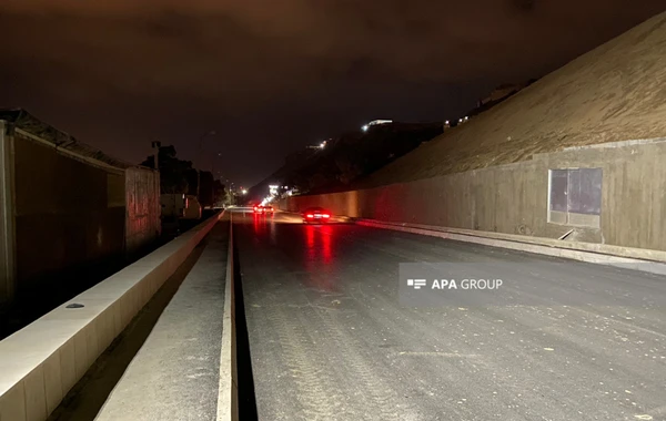 Bakıda bir neçə ay öncə təmirə bağlanan yol açıldı - FOTO