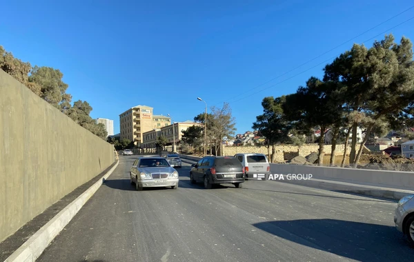 Bakıda bir neçə ay öncə təmirə bağlanan yol açıldı - FOTO