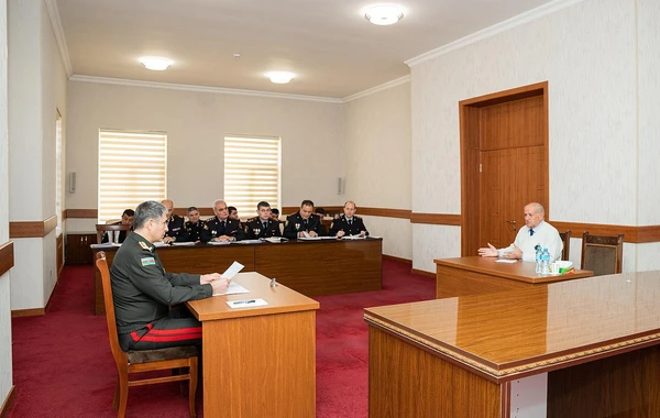 Вилаят Эйвазов посетил воинскую часть внутренних войск МВД в Габале - ВИДЕО
