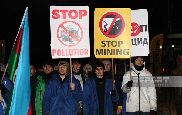 На дороге Ханкенди-Лачын продолжаются протесты, активисты призывают мировое сообщество защитить экологию