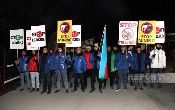 На дороге Ханкенди-Лачын продолжаются протесты, активисты призывают мировое сообщество защитить экологию