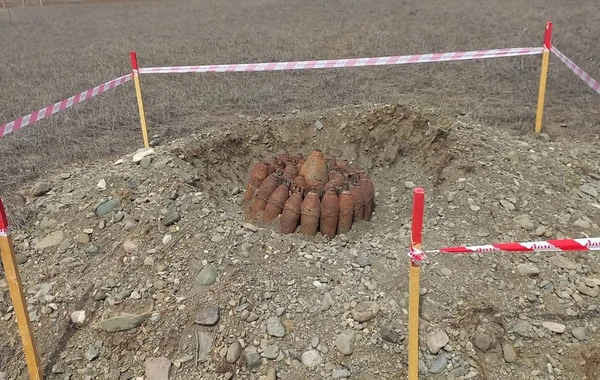Ağdamda ölümcül gücə malik partlayıcı qurğular aşkarlanıb - FOTO