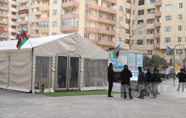 Səfirliyə terror hücumunda şəhid olan Orxan Əsgərovun yas mərasimi keçirilir - FOTO