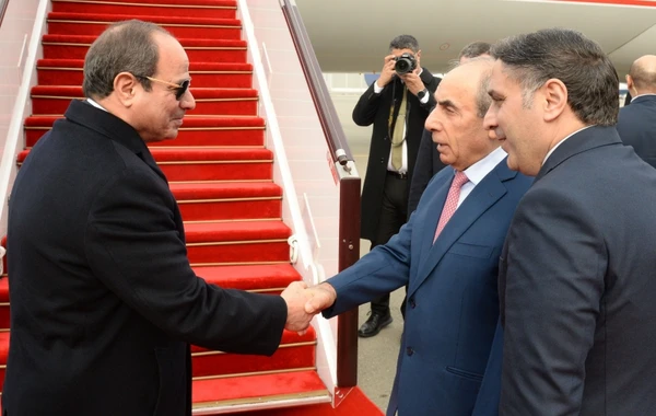 Misir Prezidenti Əbdülfəttah Əs-Sisinin Azərbaycana səfəri başa çatıb - FOTO