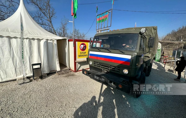 Сегодня по дороге Ханкенди-Лачын беспрепятственно проехали 22 автомобиля РМК - ФОТО + ОБНОВЛЕНО