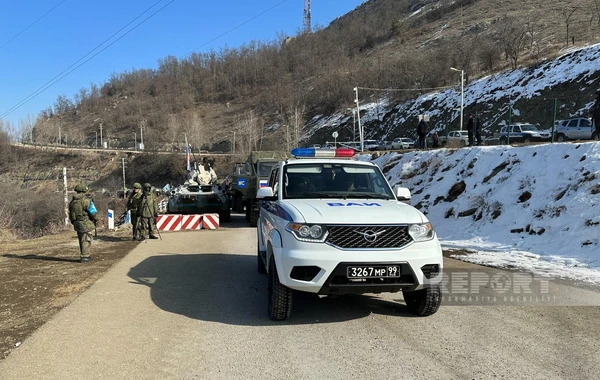 Сегодня по дороге Ханкенди-Лачын беспрепятственно проехали 22 автомобиля РМК - ФОТО + ОБНОВЛЕНО