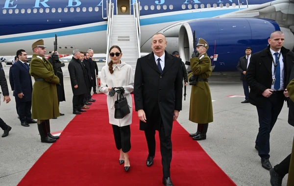 Президент Ильхам Алиев отправился с официальным визитом в Венгрию - ФОТО