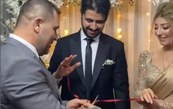 Emrahın oğlu nişanında "Yaşa Azərbaycan" mahnısına rəqs etdi - FOTO/VİDEO