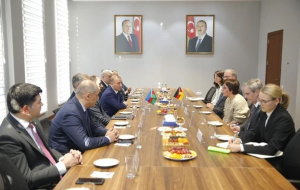 Kamran Əliyev Münhenin Baş prokuroruna terrorçuluğa qarşı mübarizə fəaliyyəti barədə məlumat verib - FOTO