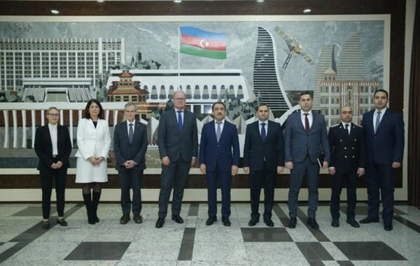Kamran Əliyev Münhenin Baş prokuroruna terrorçuluğa qarşı mübarizə fəaliyyəti barədə məlumat verib - FOTO