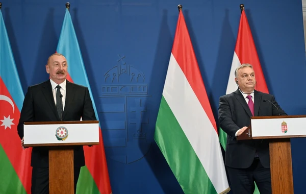 Azərbaycan Prezidenti və Macarıstanın Baş naziri mətbuata bəyanatlarla çıxış ediblər - FOTO - YENİLƏNİB
