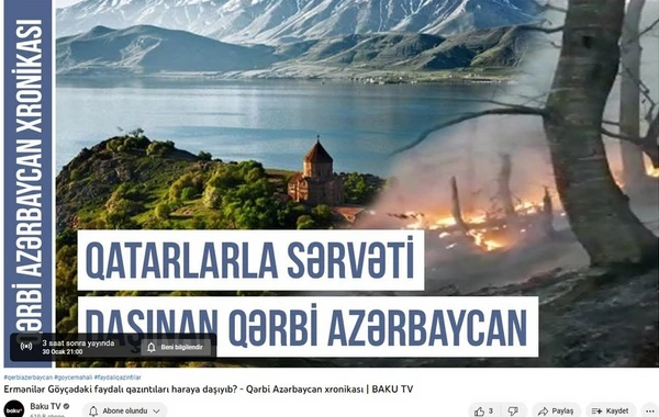 BAKU.TV-nin efirində Qərbi Azərbaycan Xronikası layihəsinə start verilir - FOTO/VİDEO